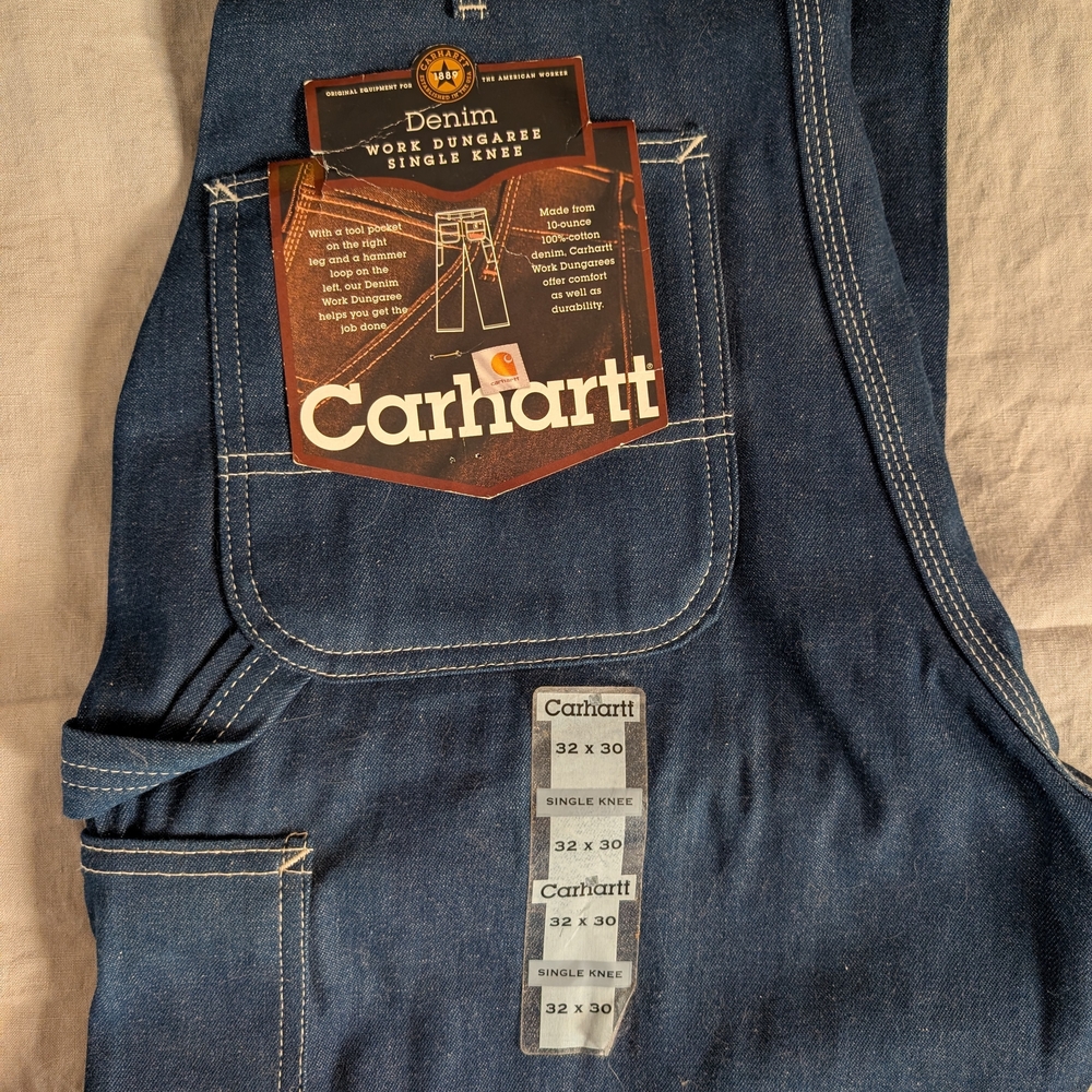 Carhartt Men's/Unisex Dark Blue Relaxed Jeans
